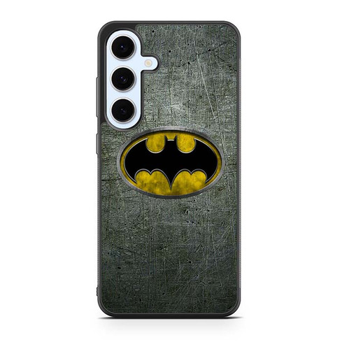 Batman Logo Wall Pattern Samsung Galaxy S24 Case