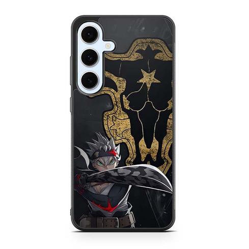 Black Clover Astas Resolve Samsung Galaxy S24 Case