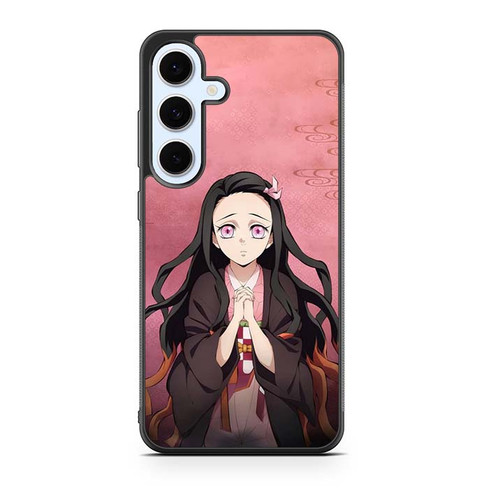 Demon Slayer Nezuko Cute Samsung Galaxy S24 Case