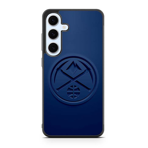 Denver Nuggets Logo Dark Blue Samsung Galaxy S24 Case