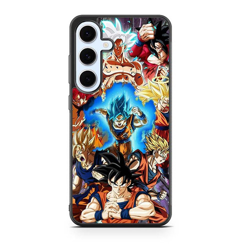 Dragon Ball Z Goku All Saiyan Form Samsung Galaxy S24 Case
