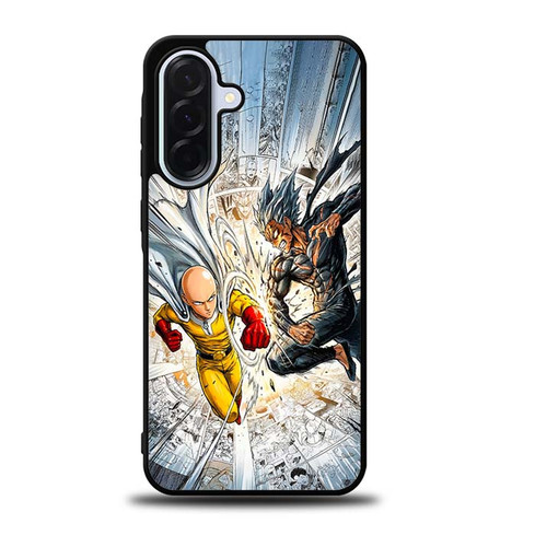 One Punch Man Saitama Vs Garou Samsung Galaxy A36 5G Case