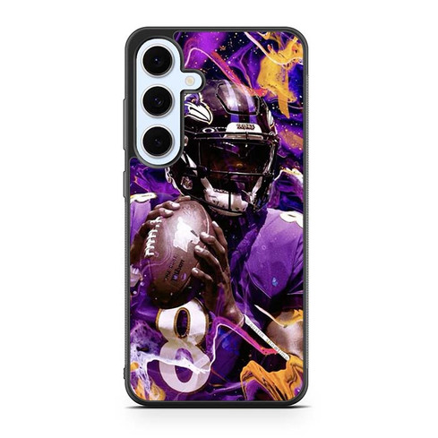 Lamar Jackson Baltimore Ravens 02 Samsung Galaxy S24 Case