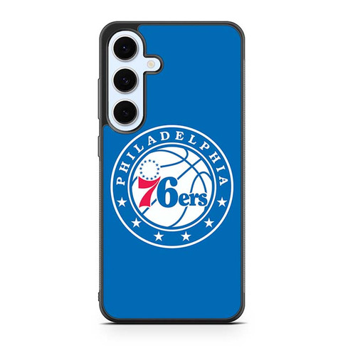 Philadelphia 76ers in Blue Samsung Galaxy S24 Case