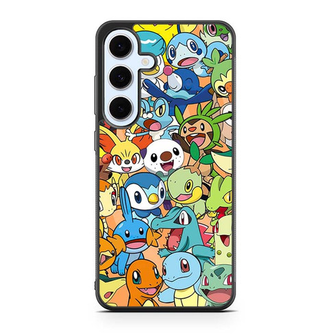 Pokemon starter collage Samsung Galaxy S24 Case