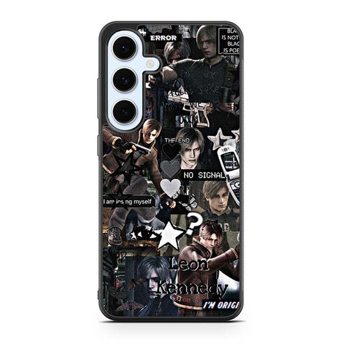 Resident Evil Leon Kennedy Aesthetic Samsung Galaxy S24 Case