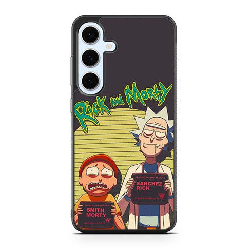 Rick and Mortys Mugshot Samsung Galaxy S24 Case