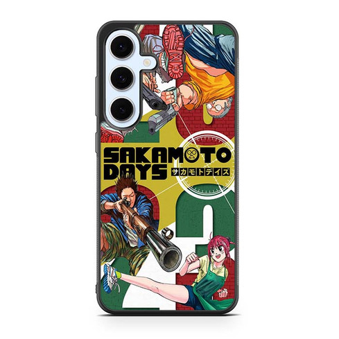 Sakamoto Days Work Mode Samsung Galaxy S24 Case