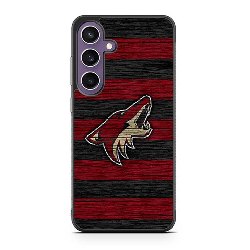 Arizona Coyotes Wooden Pattern Samsung Galaxy S23 Case
