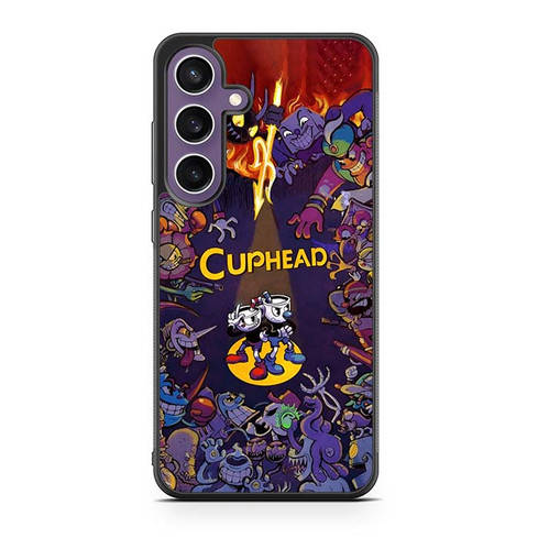 Cuphead and Mugman Inkwell Isle Samsung Galaxy S23 Case