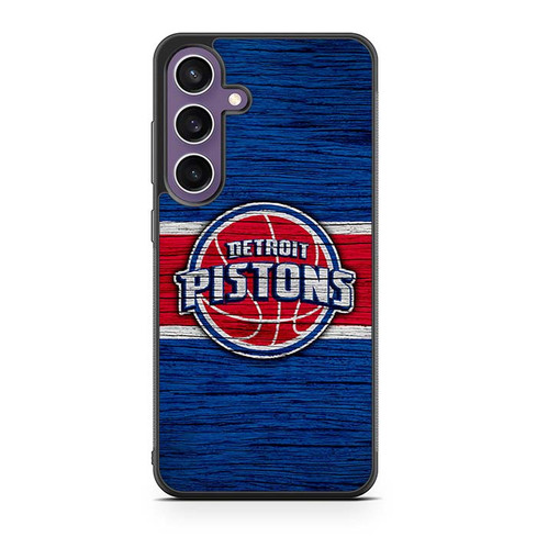 Detroit Pistons Wooden Pattern 02 Samsung Galaxy S23 Case