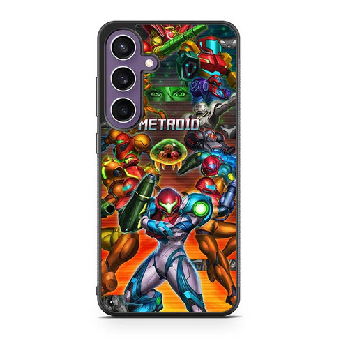 Metroid collage Samuss evolution Samsung Galaxy S23 Case