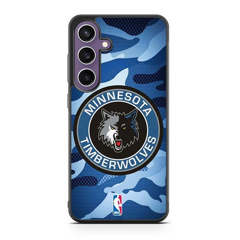 Minnesota Timberwolves Camo Samsung Galaxy S23 Case