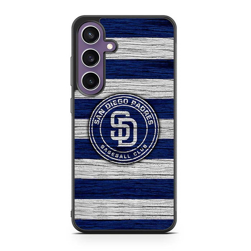 San Diego Padres Wooden Pattern Samsung Galaxy S23 Case
