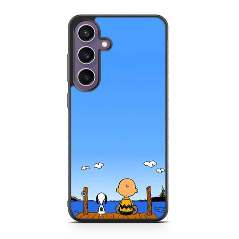 Snoopy and Charlie Brown Samsung Galaxy S23 Case