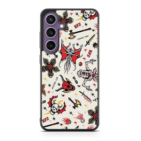Stranger Things Hellfire Gothic Chaos 02 Samsung Galaxy S23 Case
