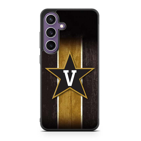 Vanderbilt Commodores Wooden Pattern Samsung Galaxy S23 Case