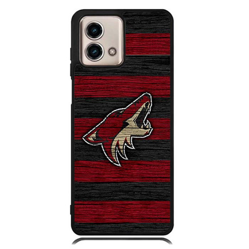 Arizona Coyotes Wooden Pattern Moto G Stylus 2023 Case