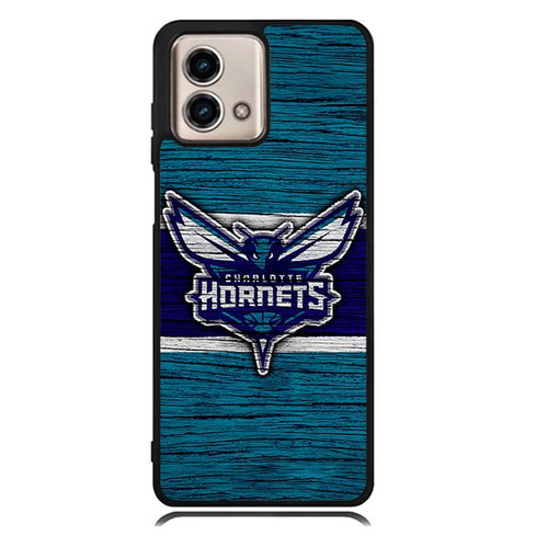 Charlotte Hornets Wooden Pattern Moto G Stylus 2023 Case