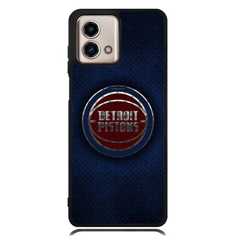 Detroit Pistons Metallic Moto G Stylus 2023 Case
