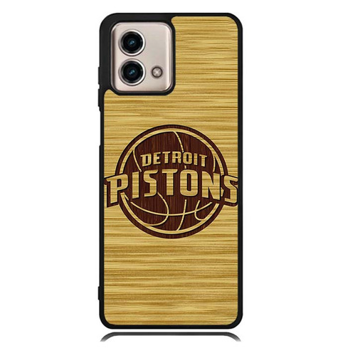 Detroit Pistons Wooden Pattern 01 Moto G Stylus 2023 Case