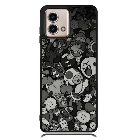 Mario Luigi Bowser Toad Boo and Wario Moto G Stylus 2023 Case