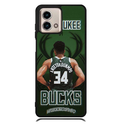 Milwaukee Bucks Antetokounmpo 34 Moto G Stylus 2023 Case