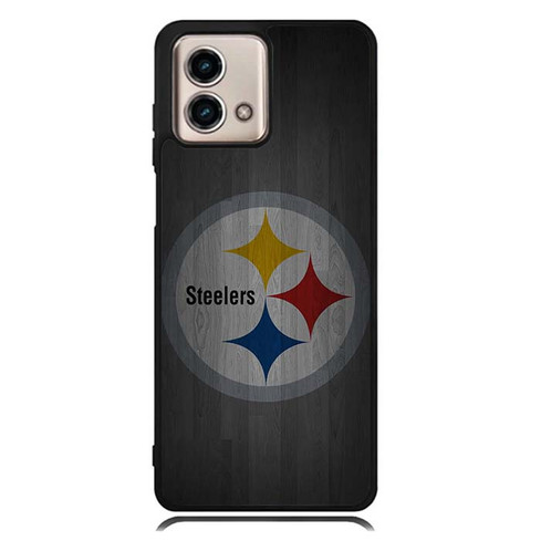 Pittsburgh Steelers Wooden Pattern Moto G Stylus 2023 Case