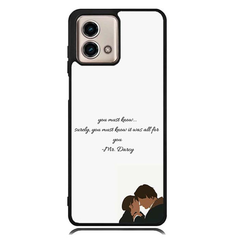 Pride and Prejudice Quote Moto G Stylus 2023 Case