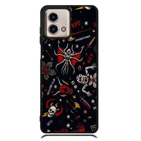 Stranger Things Hellfire Gothic Chaos 01 Moto G Stylus 2023 Case