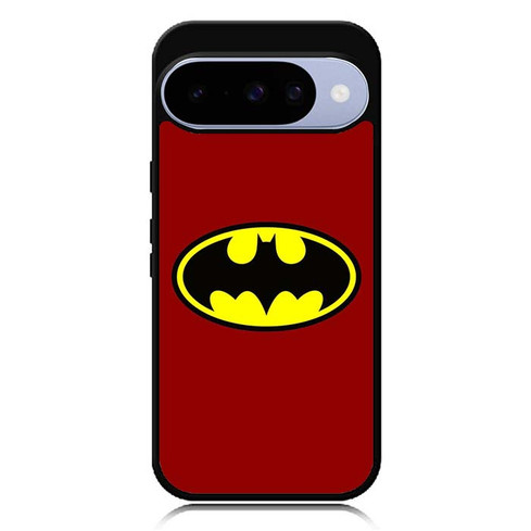 Batman Logo in Red Google Pixel 10 Case