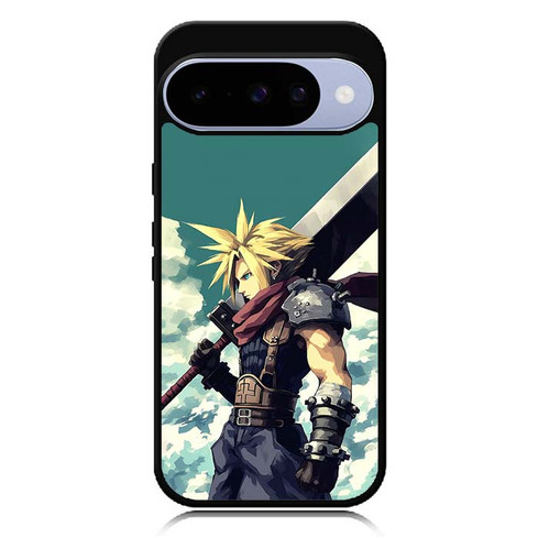 Cloud Strife Final Fantasy VII PS1 Google Pixel 10 Case