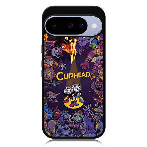 Cuphead and Mugman Inkwell Isle Google Pixel 10 Case