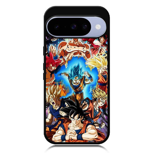 Dragon Ball Z Goku All Saiyan Form Google Pixel 10 Case