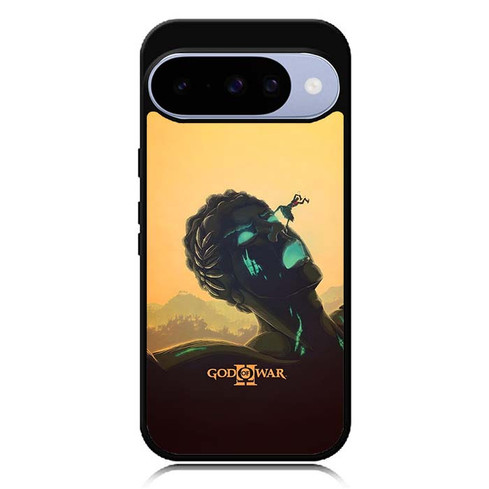 God of War II against the Colossus of Rhodes Google Pixel 10 Case