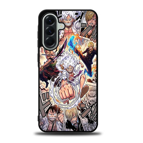 One Piece Luffy Zoro and Sanji Samsung Galaxy A56 5G Case