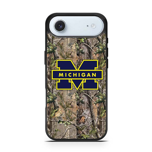 Michigan Wolverines Camouflage iPhone Air Case