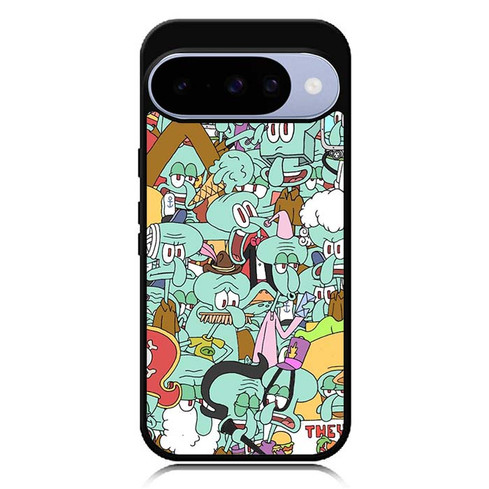 SpongeBob Series Squidward Fever Google Pixel 10 Case