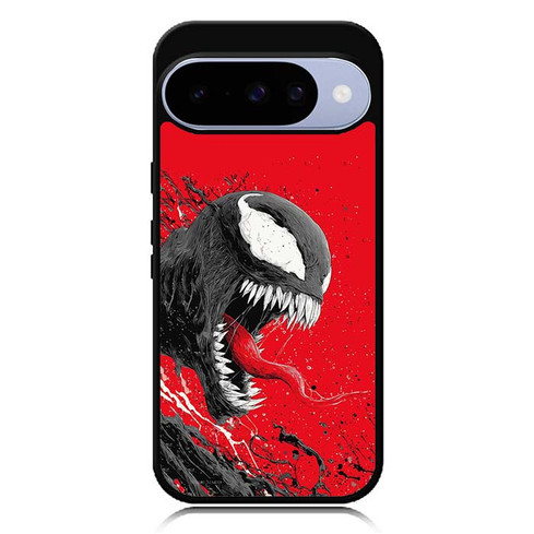 Venom Symbiote In Red Google Pixel 10 Case