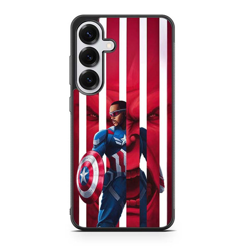 Campatin America Sam Wilson Samsung Galaxy S25 Case