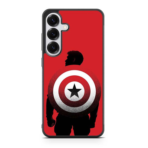 Captain America Marvel Wielsing Shield Samsung Galaxy S25 Case