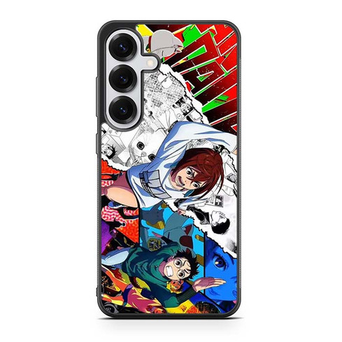 Dandadan Momo Ayase and Okarun Samsung Galaxy S25 Case