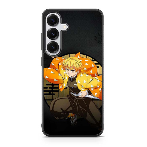 Demon Slayer Zenitsu Agatsuma Unleashed Samsung Galaxy S25 Case