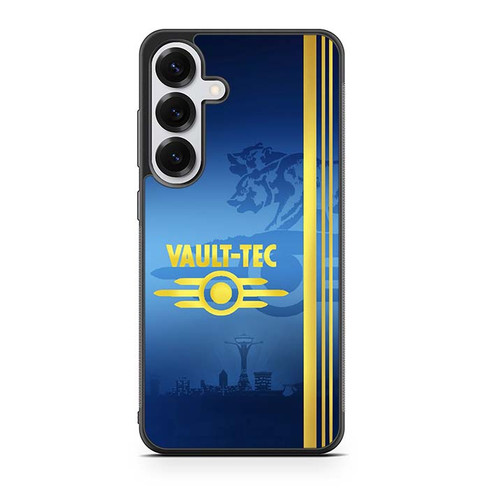Fallout The Vault Tec Blueprint Samsung Galaxy S25 Case
