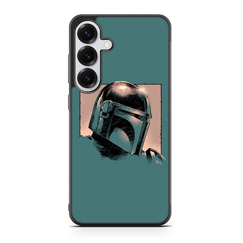 Mandalorian Helmet Samsung Galaxy S25 Case