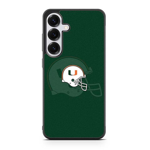 Miami Hurricanes Helmet Samsung Galaxy S25 Case