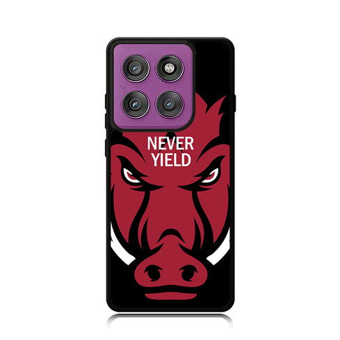 Arkansas Razorbacks Never Yield Motorola Moto G Power 5G 2025 Case