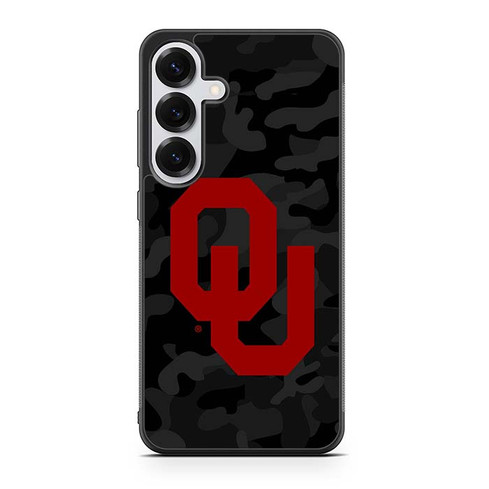 Oklahoma Sooner Camo Samsung Galaxy S25 Case