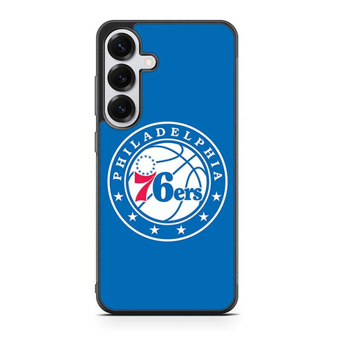Philadelphia 76ers in Blue Samsung Galaxy S25 Case
