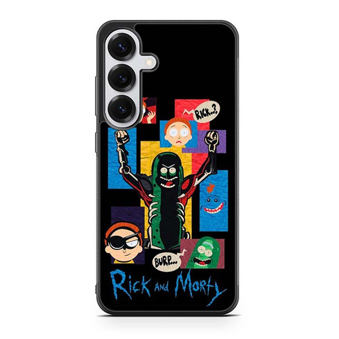Rick and Morty Chaos Pickle Mode Samsung Galaxy S25 Case
